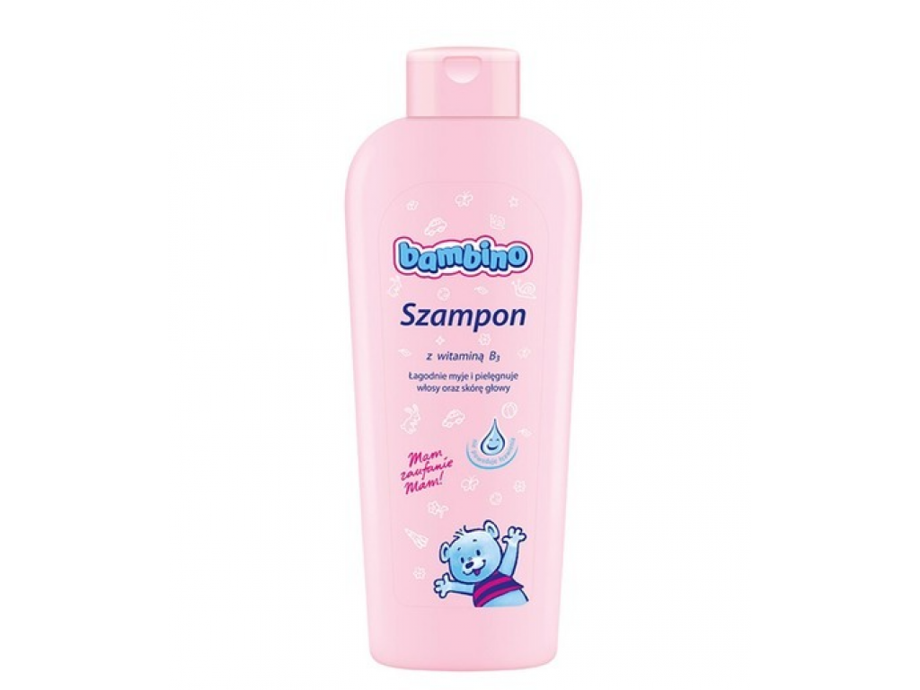 NIVEA Dětský šampón BAMBINO  - s vitamínem B3,400ml
