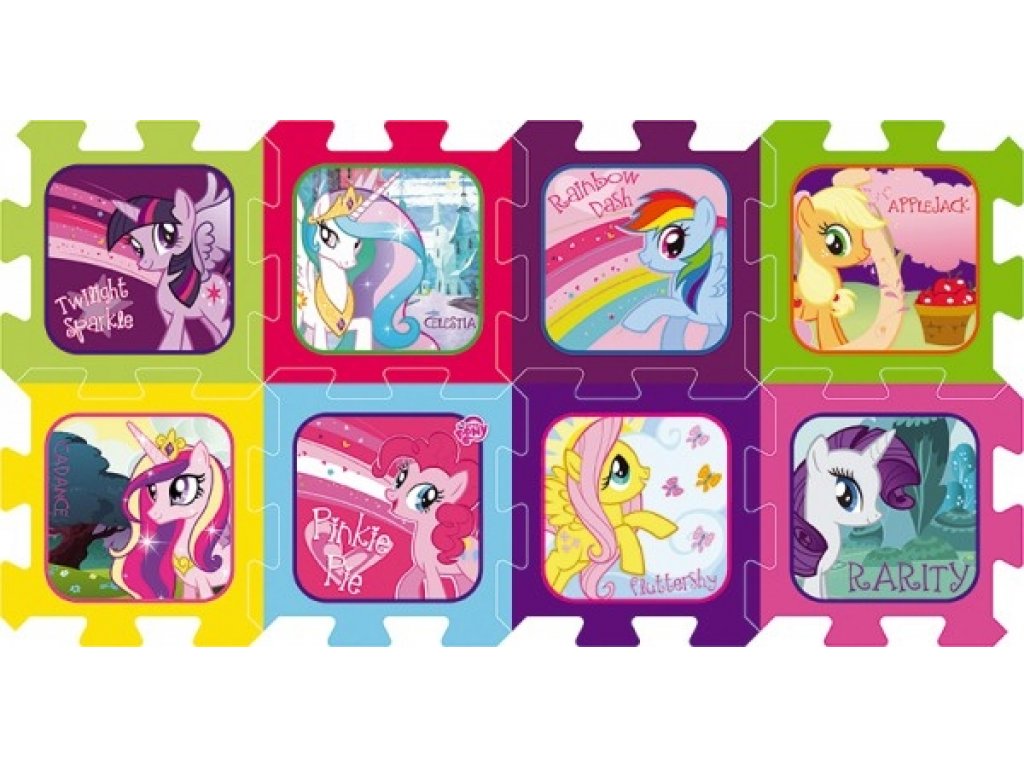 Pěnové puzzle My Little Pony/Hasbro 32x32x1cm