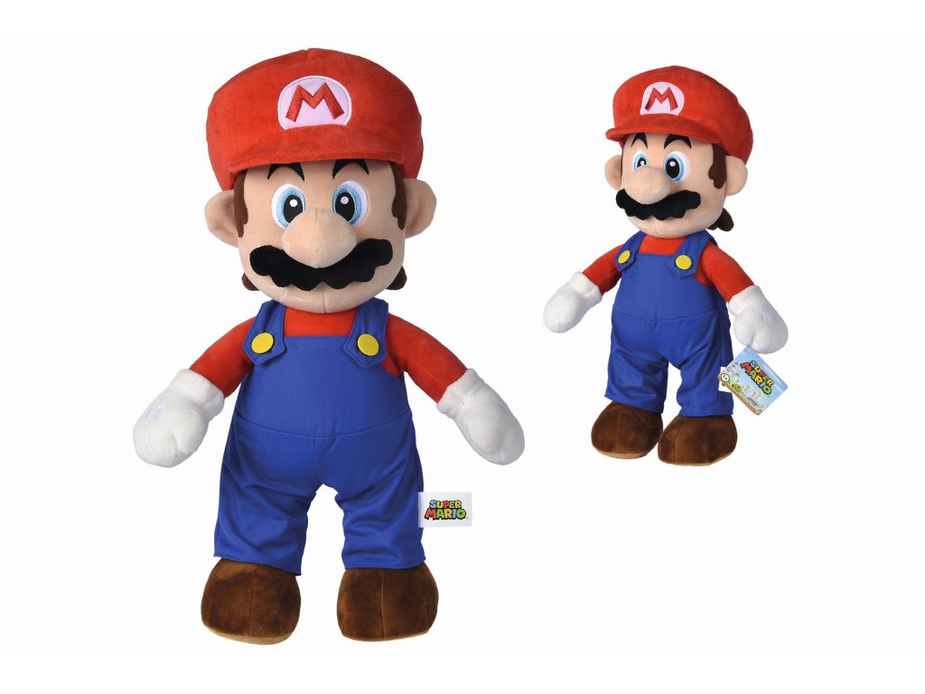 Plyšová figurka Super Mario, 50 cm