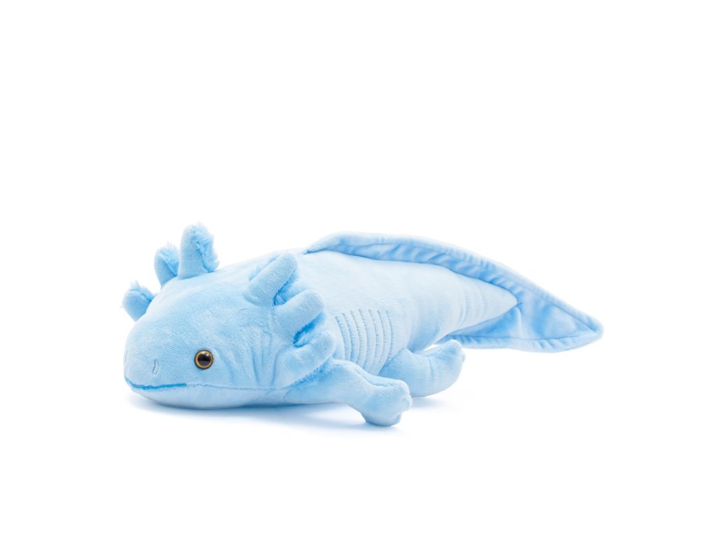 Plyšová hračka Axolotl Baby Mix 45 cm modrá