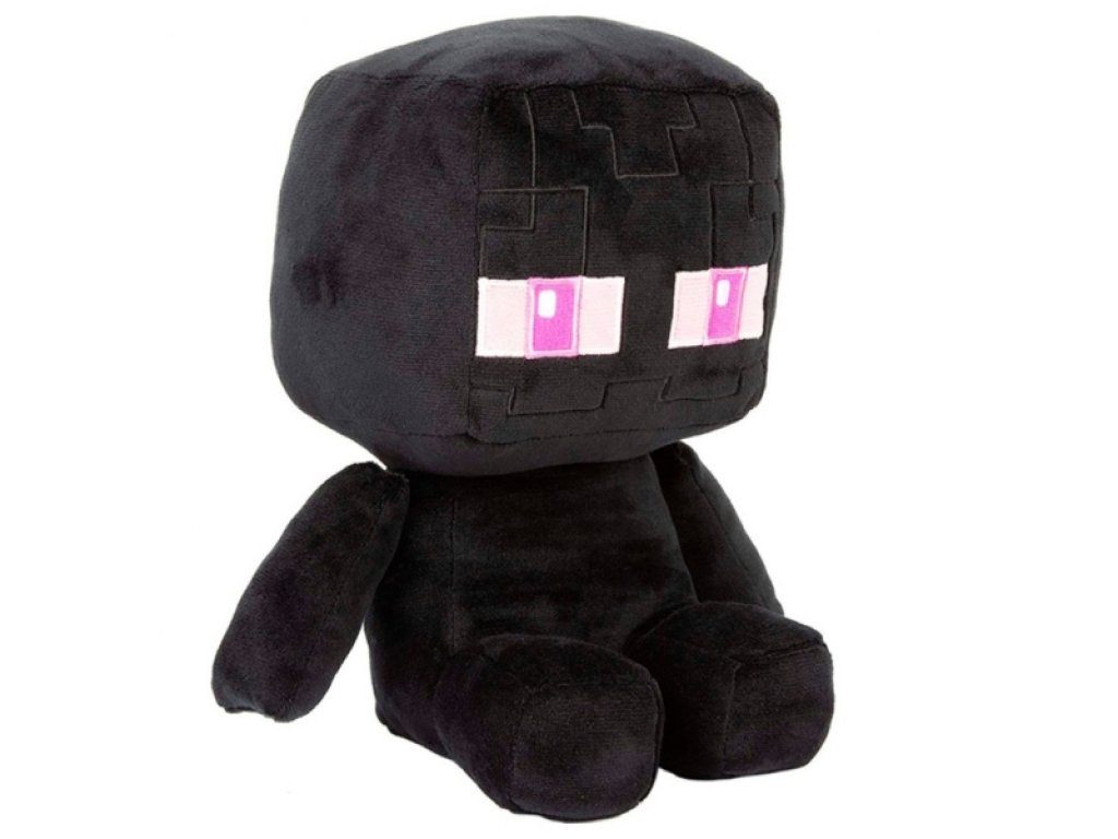 Plyšová hračka Minecraft Enderman Pixel 20cm