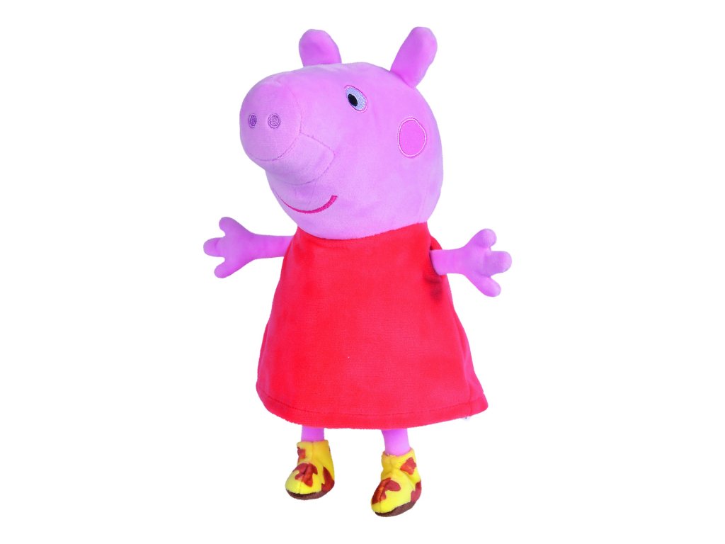 Plyšové Prasátko Peppa Pig se zvukem, 22 cm