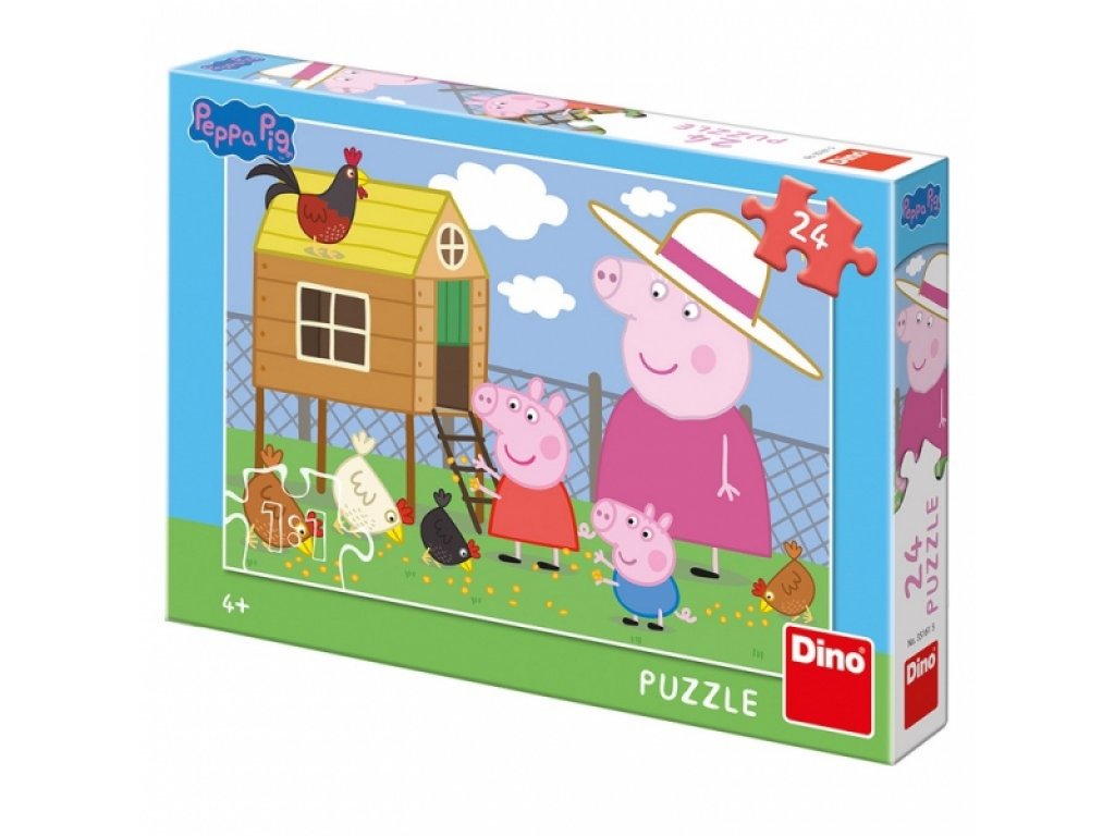 Puzzle 24 Prasátko Peppa