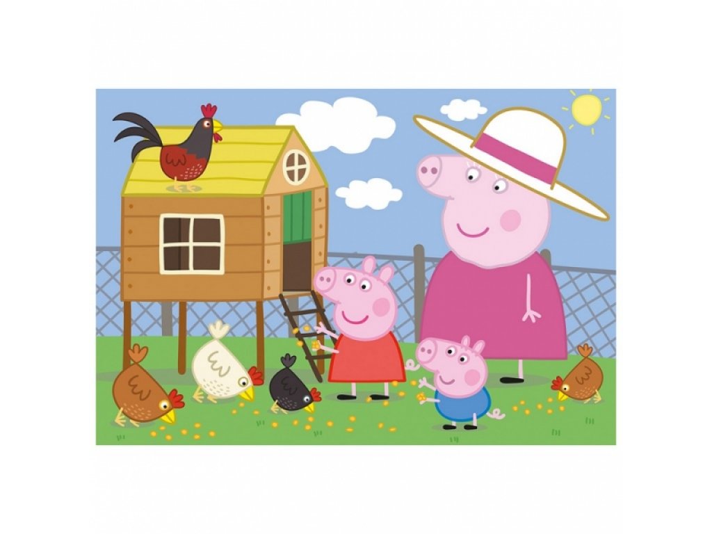 Puzzle 24 Prasátko Peppa