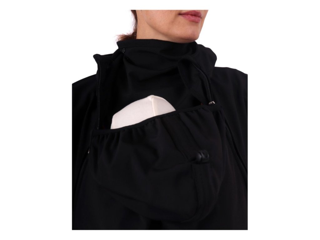 Softshellová NOSÍCÍ bunda Pavla + TĚHOTENSKÁ vsadka