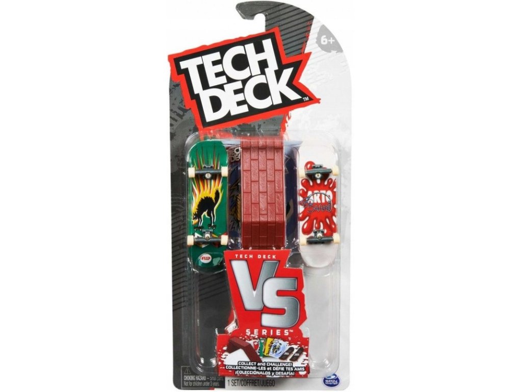 TECH DECK FINGERBOARD DVOJBALENÍ S PŘEKÁŽKOU