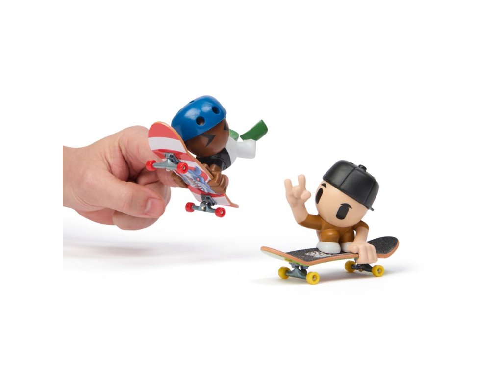 TECH DECK SK8 CREW FINGERBOARD S FIGURKOU DVOJBALENÍ