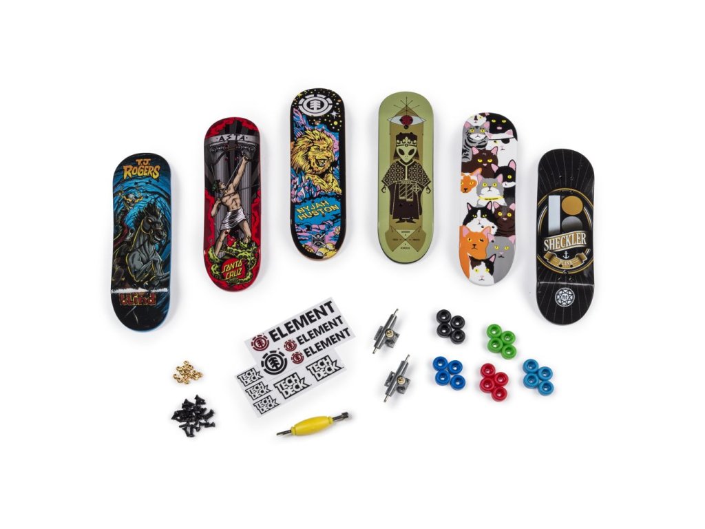 TECH DECK SKATESHOP 6KS S PŘÍSLUŠENSTVÍM