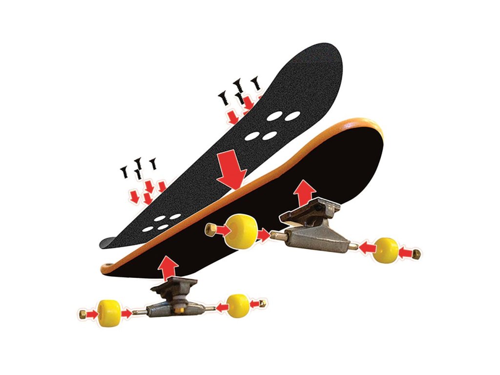 TECH DECK SKATESHOP 6KS S PŘÍSLUŠENSTVÍM