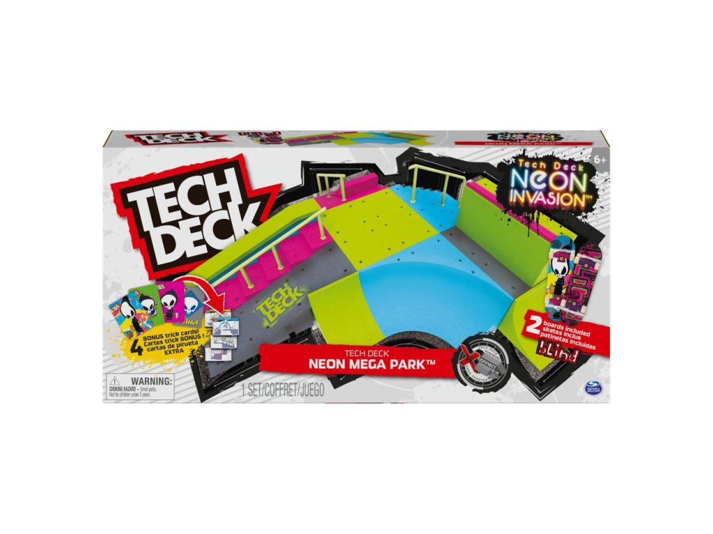 TECH DECK XCONNECT VELKÝ NEONOVÝ SET