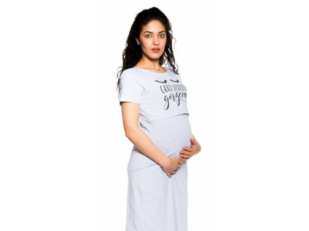 Těhotenská, kojící noční košile Gorgeous 