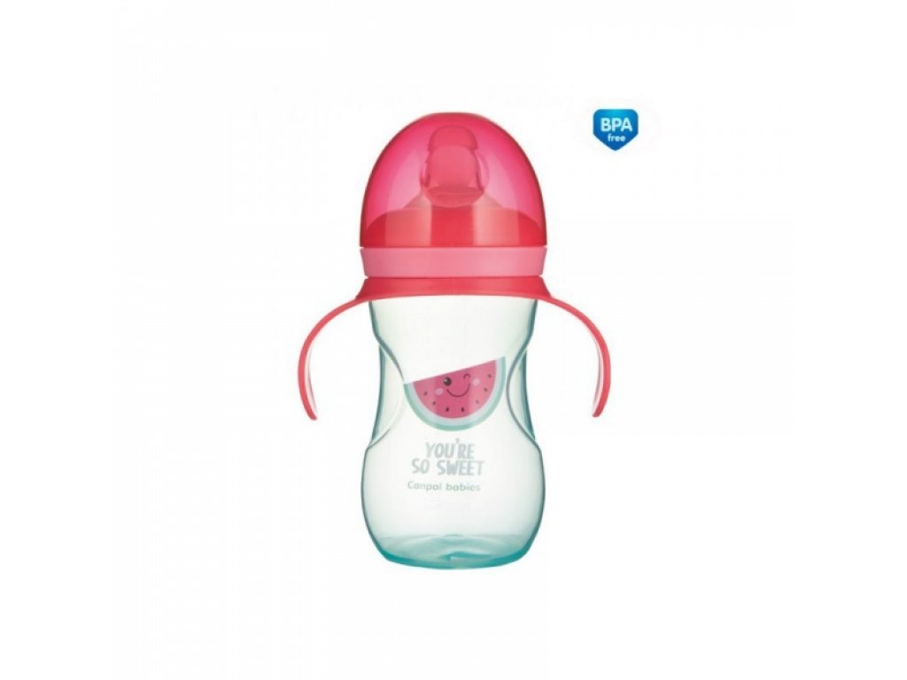 Tréninkový hrníček  s úchyty So Cool - růžový, 270 ml
