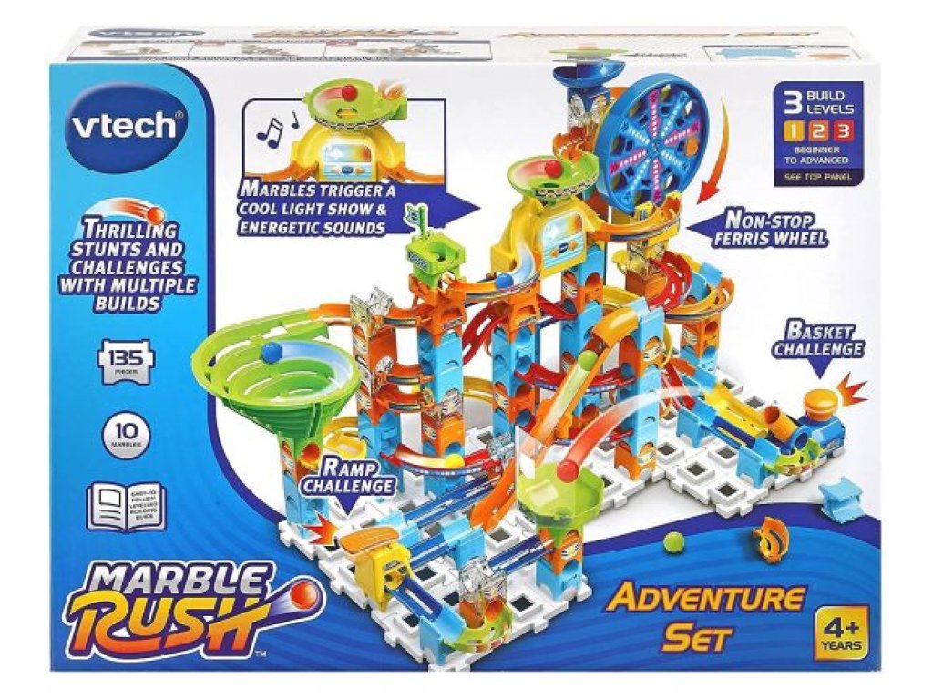 Vtech Kuličková dráha Blesk - Adventure set CZ+SK