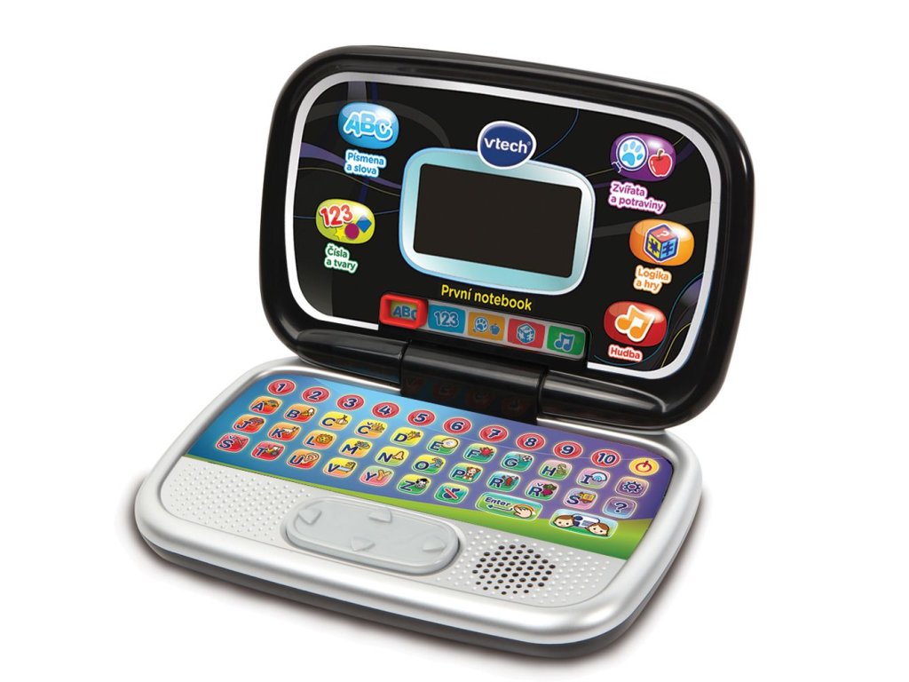 Vtech První notebook - černý CZ