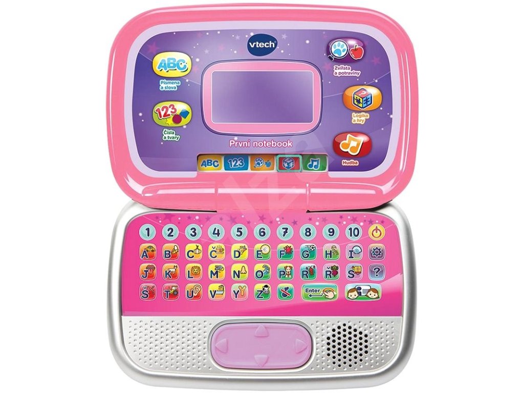 Vtech První notebook - růžový CZ