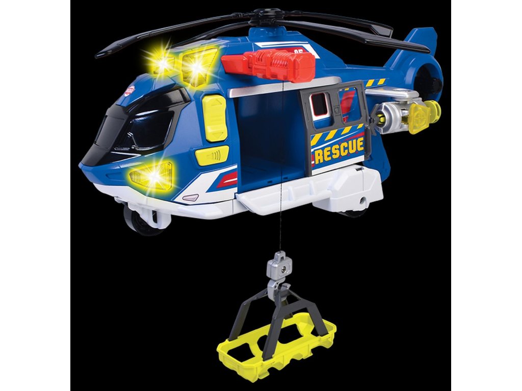 Záchranářská helikoptéra 39 cm, světlo, zvuk