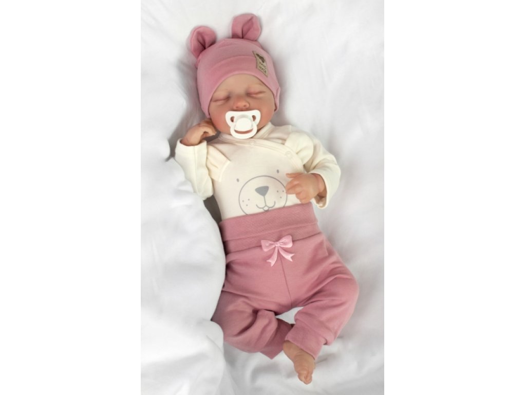 Zavinovací body dl.rukáv, tepláčky a čepička Little Bear, Baby Nellys