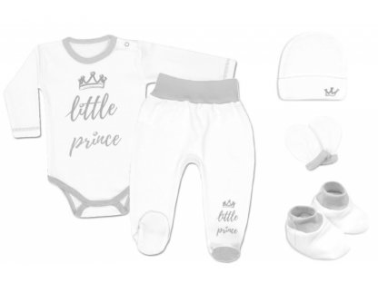 5-ti dílná soupravička do porodnice Little Prince