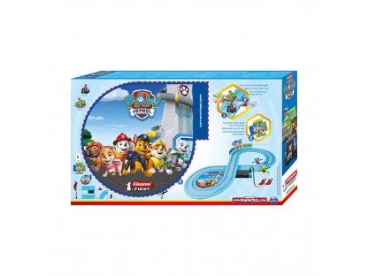 Autodráha Carrera FIRST Paw Patrol Ready for Action 2,4m 2