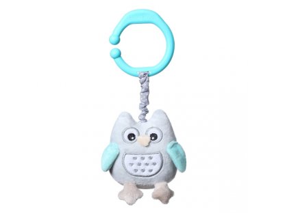 BabyOno Závěsná hračka s vibrací Owl Sophia