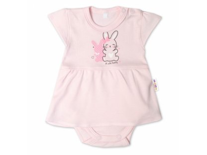 Bavlněné kojenecké sukničkobody, kr. rukáv, Cute Bunny 