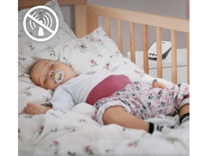 Dětská digitální chůvička ECO CONTROL 530D - bílá/šedá