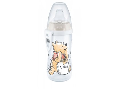 Dětská láhev NUK Active Cup Disney Medvídek Pú 300 ml béžová