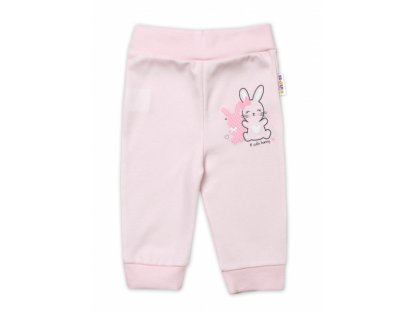 Dětská tepláková souprava Cute Bunny - růžová, vel. 86