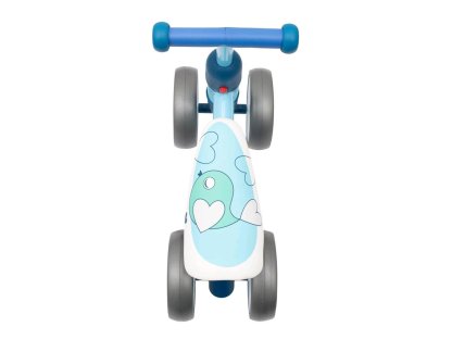 Dětské odrážedlo Baby Mix Baby Bike Černá bílá football