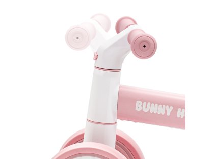 Dětské odrážedlo Baby Mix Bunny Hop Ultralight růžové