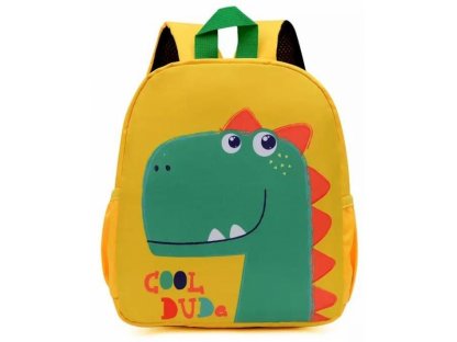 Dětský batoh Dino žlutý