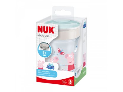 Dětský hrníček Magic NUK Cup Peppa Pig (8+ m.) NUK 360° 2