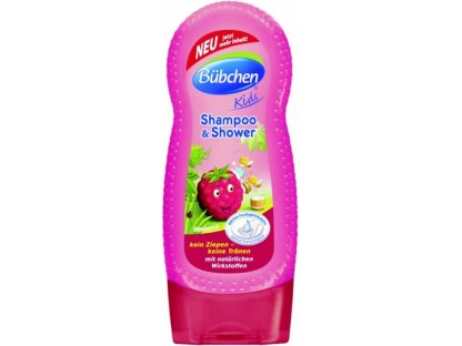 dětský šampón a sprchový gel Malina -  230ml