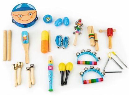 Eco Toys 16-ti dílná sada hudebních nástrojů