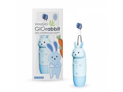 Elektronický sonický zubní kartáček GIORabbit InnoGio - modrý 2