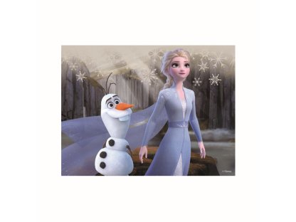 FROZEN II 12 Dřevěné licenční kostky