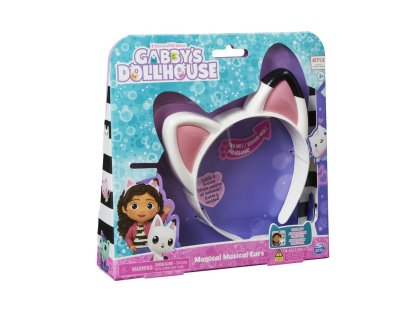 GABBY'S DOLLHOUSE HRAJÍCÍ KOČIČÍ OUŠKA