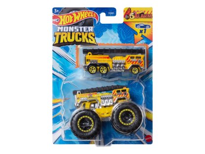 HW MONSTER TRUCKS 1:64 S ANGLIČÁKEM