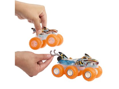 HW MONSTER TRUCKS POWER SMASHERS TAHAČ A TRUCK 2