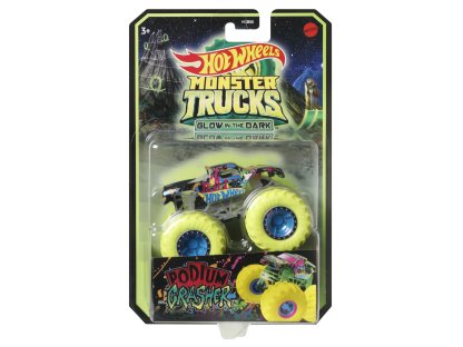 HW MONSTER TRUCKS SVÍTÍCÍ VE TMĚ ASST