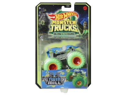 HW MONSTER TRUCKS SVÍTÍCÍ VE TMĚ ASST