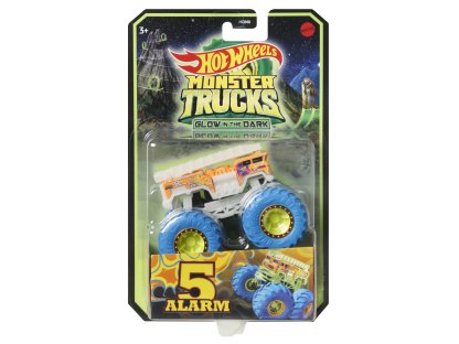 HW MONSTER TRUCKS SVÍTÍCÍ VE TMĚ ASST