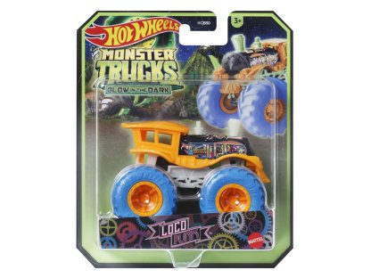 HW MONSTER TRUCKS SVÍTÍCÍ VE TMĚ ASST