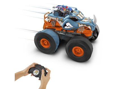 HW RC MONSTER TRUCKS TRANSFORMUJÍCÍ SE RHINOMITE 1:12 2