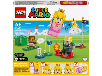 Interaktivní LEGO® Peach™ a dobrodružství