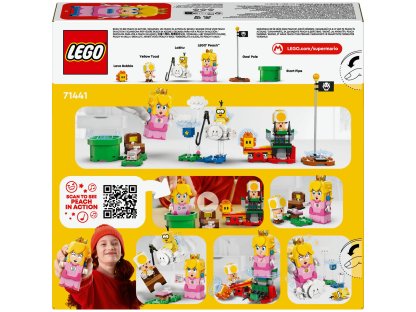 Interaktivní LEGO® Peach™ a dobrodružství