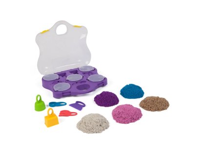 KINETIC SAND KUFŘÍK S DOPLŇKY