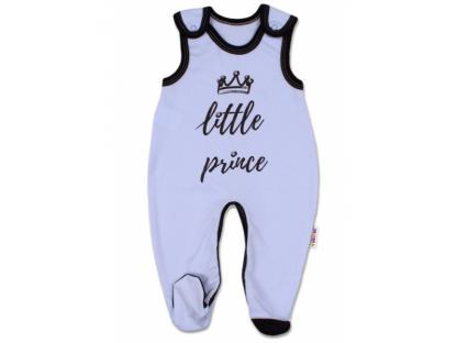 Kojenecké bavlněné dupačky, Little Prince - modré
