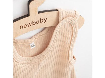 Kojenecké bavlněné dupačky New Baby Practical béžová 2