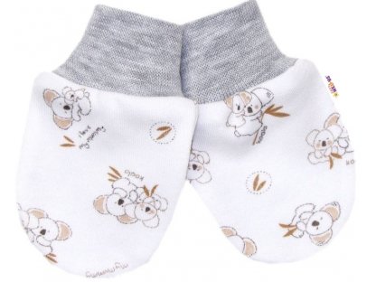 Kojenecké rukavičky, bavlna Koala Basic 
